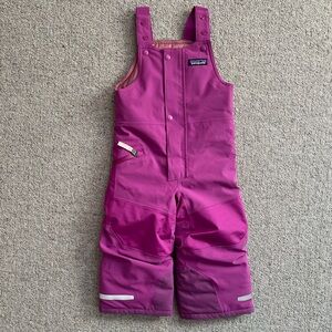 Patagonia 2T Magenta Snow Bib Overalls